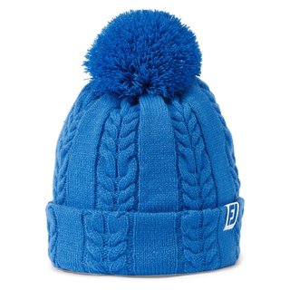 FootJoy Women's Cable Knit Bobble dames wintermuts, blauw