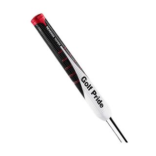 Golf Pride Reverse Taper Flat Large putter grip, rode cap