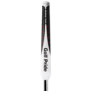 Golf Pride Reverse Taper Flat Large putter grip, rode cap