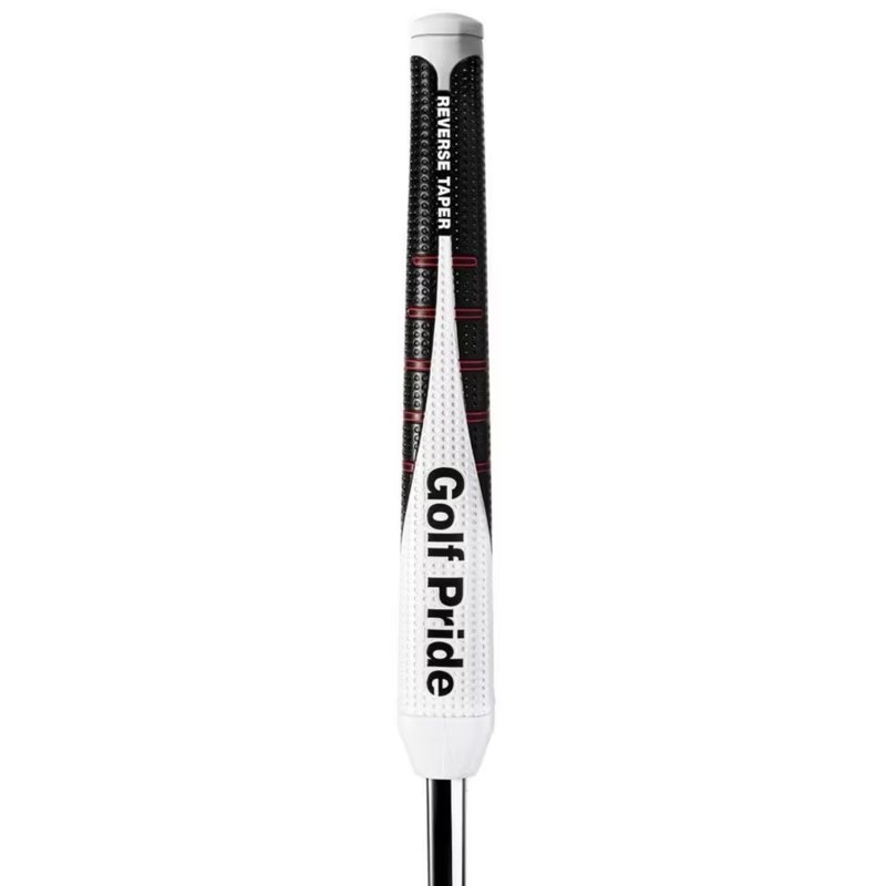 Golf Pride Reverse Taper Flat Large putter grip, rode cap