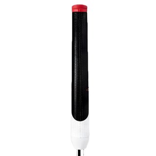 Golf Pride Reverse Taper Flat Medium putter grip, rode cap