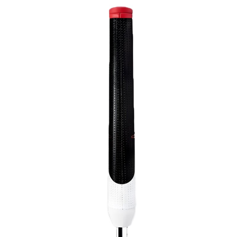 Golf Pride Reverse Taper Flat Medium putter grip, rode cap