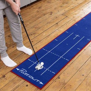 PuttOUT PuttOUT Putting Mat Medium Patriot 2,4m