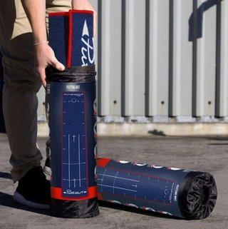 PuttOUT PuttOUT Putting Mat Medium Patriot 2,4m