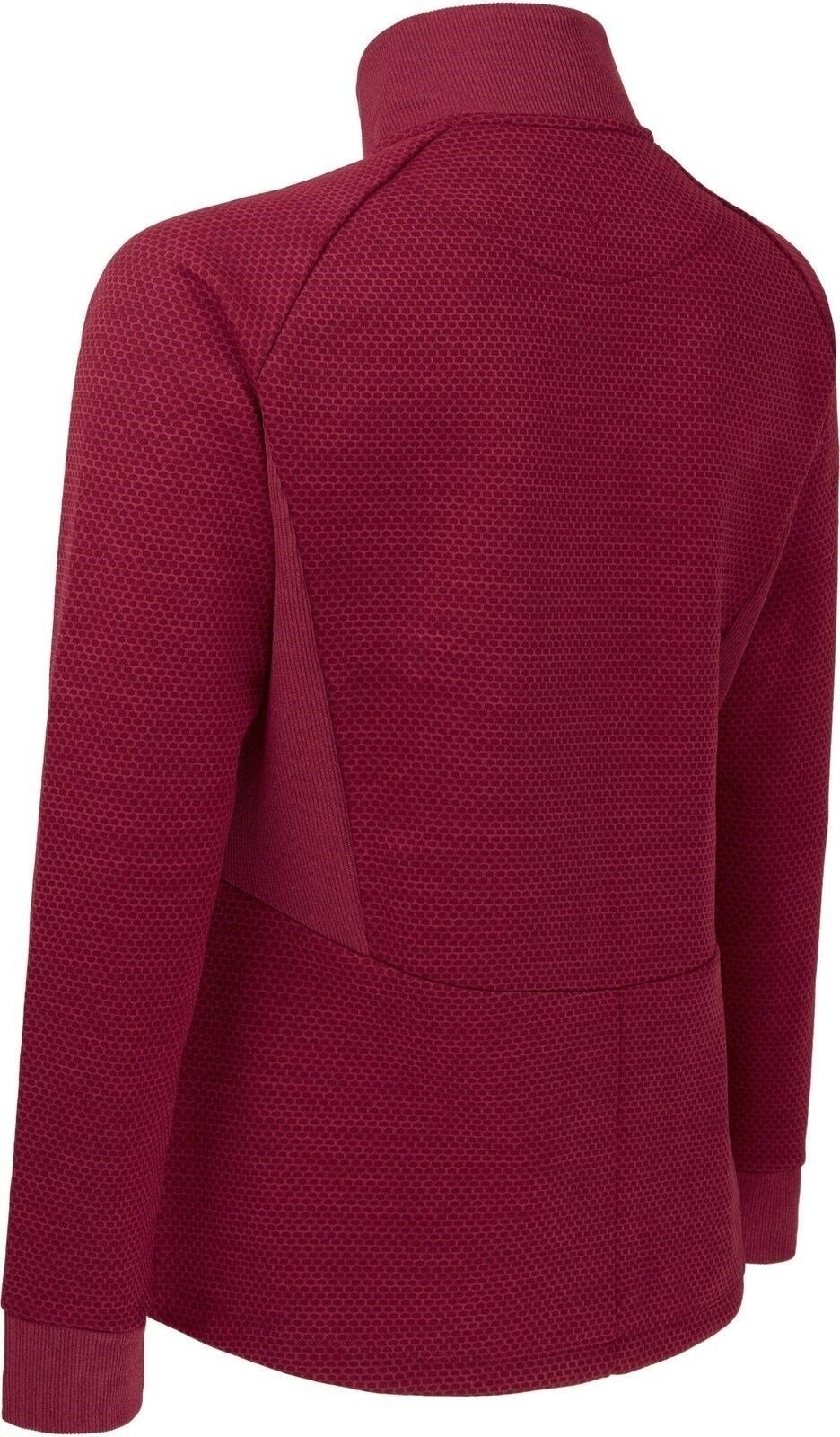 Callaway Full Zip Hexagon dames jack, persian red heather