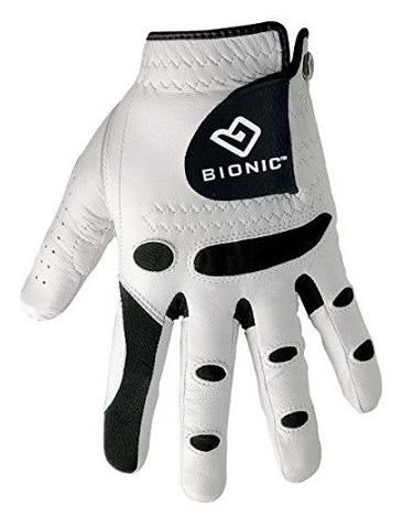 Bionic StableGrip heren golfhandschoen, wit