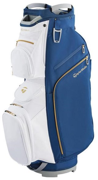 TaylorMade Kalea Gold ladies cart bag 2024, navy/wit