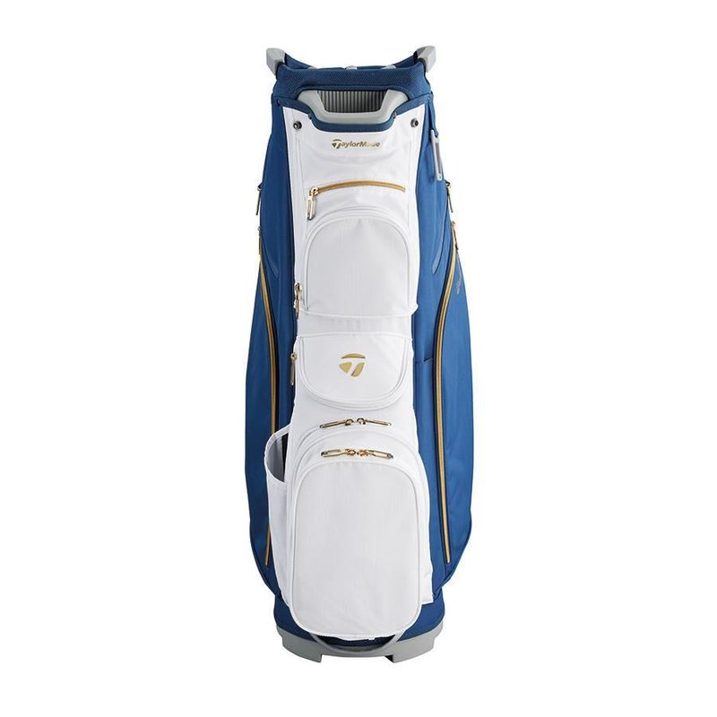 TaylorMade Kalea Gold ladies cart bag 2024, navy/wit