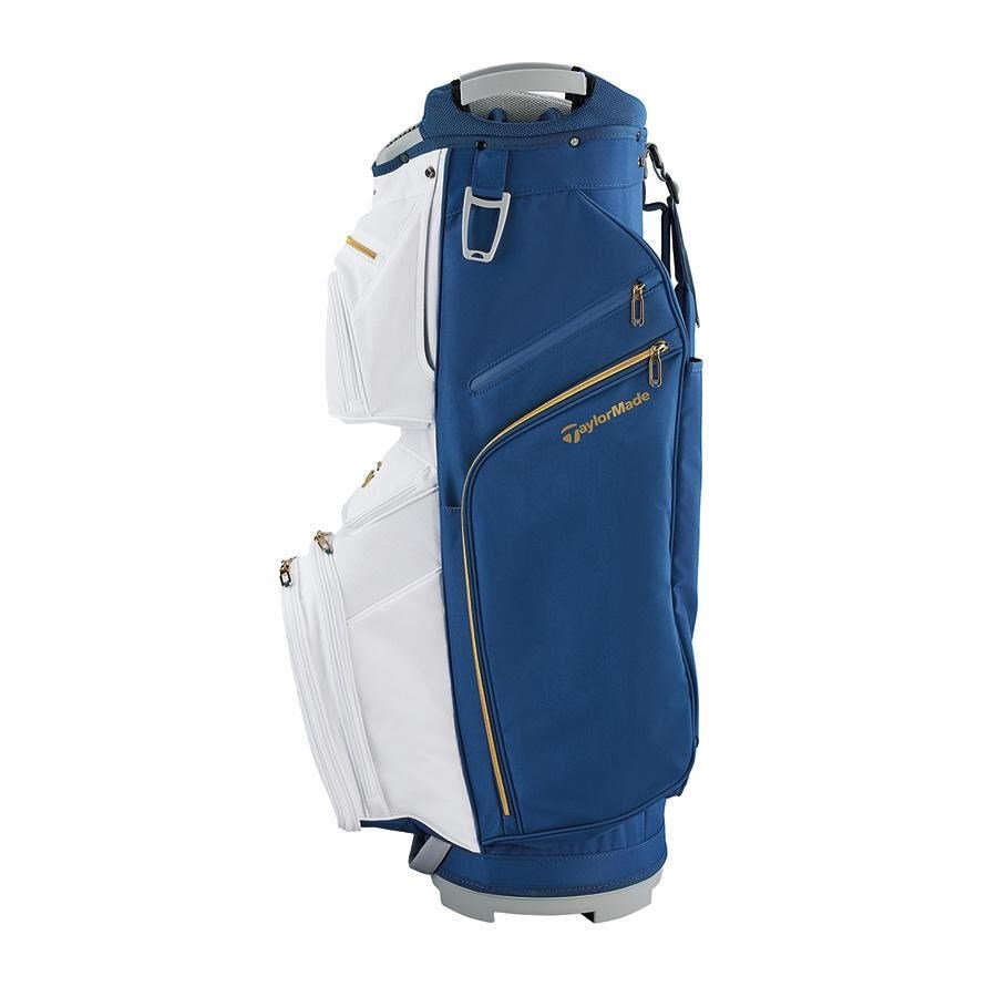 TaylorMade Kalea Gold ladies cart bag 2024, navy/wit