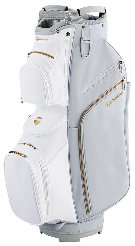 TaylorMade Kalea Gold ladies cart bag 2024, grijs/wit