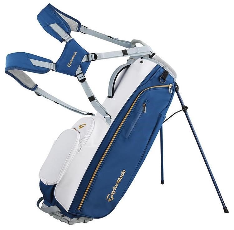 TaylorMade Kalea Gold dames stand bag, navy/white