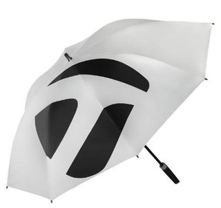 TaylorMade 60" Sunbrella paraplu, zilver