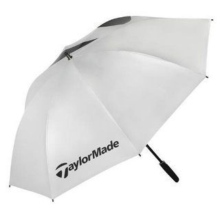 TaylorMade 60" Sunbrella paraplu, zilver