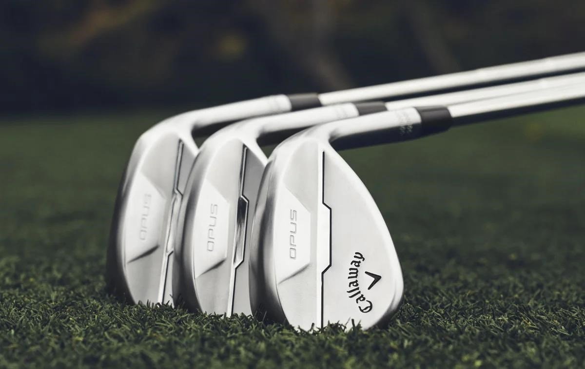 Callaway Opus Brushed Chrome heren wedge, graphite