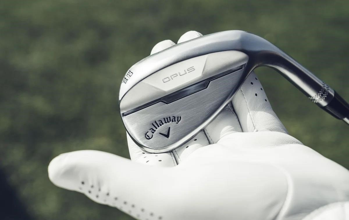 Callaway Opus Brushed Chrome heren wedge, graphite