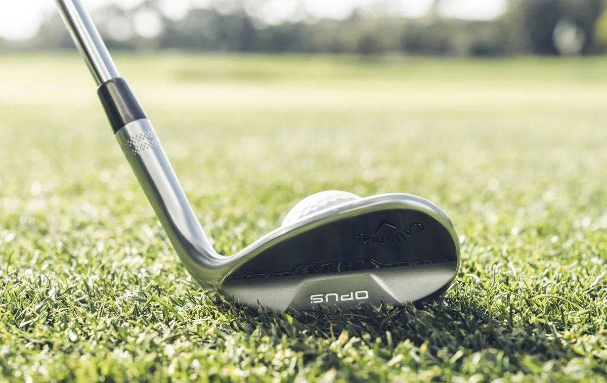 Callaway Opus Brushed Chrome heren wedge, graphite