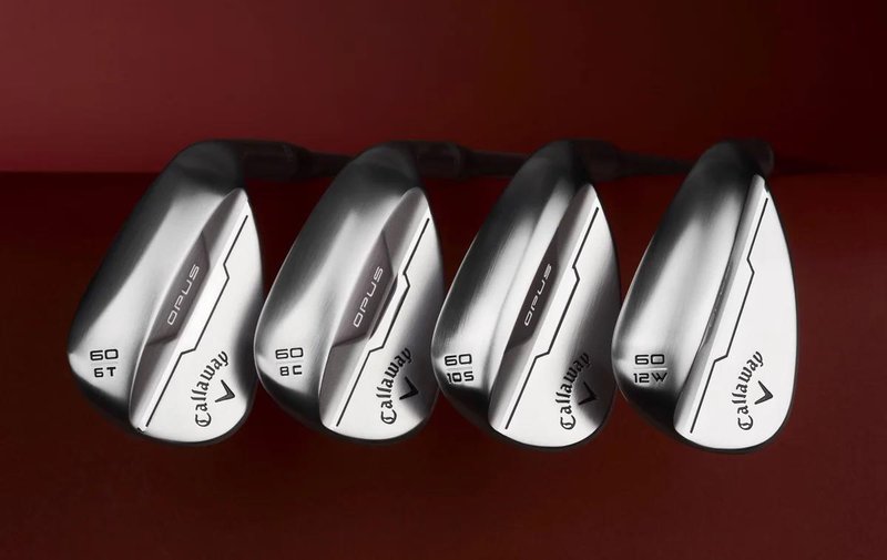 Callaway Opus Brushed Chrome wedge, staal