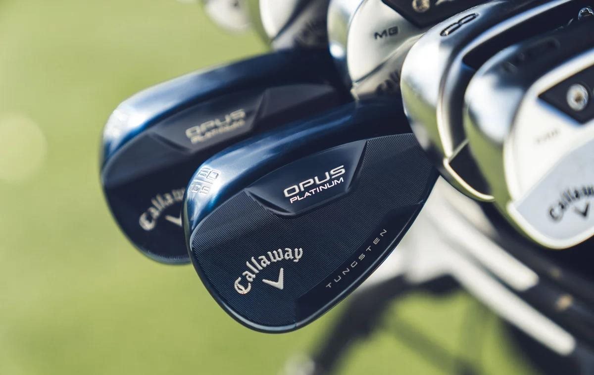 Callaway Opus Platinum Blue wedge, graphite