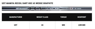 Callaway Opus Platinum Chrome wedge, grafiet