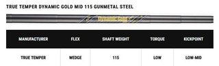 Callaway Opus Platinum Chrome wedge, staal