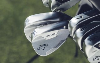 Callaway Opus Platinum Chrome wedge, staal