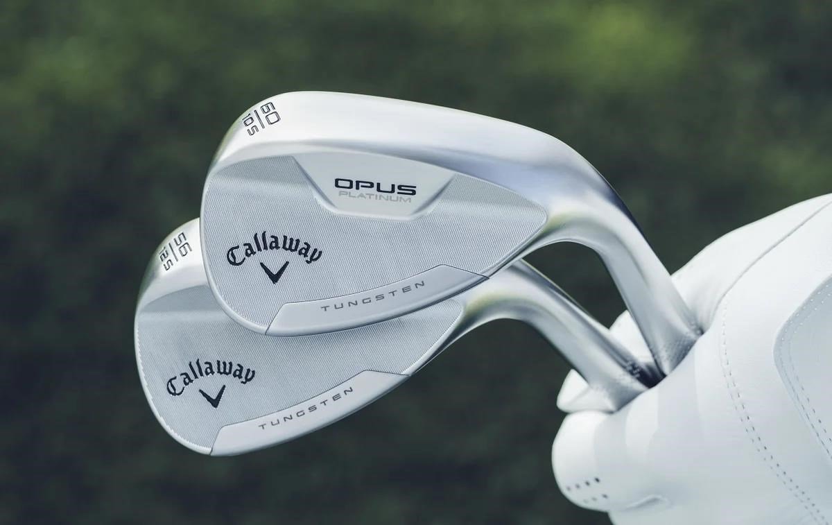 Callaway Opus Platinum Chrome wedge, staal