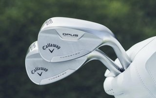 Callaway Opus Platinum Chrome wedge, staal