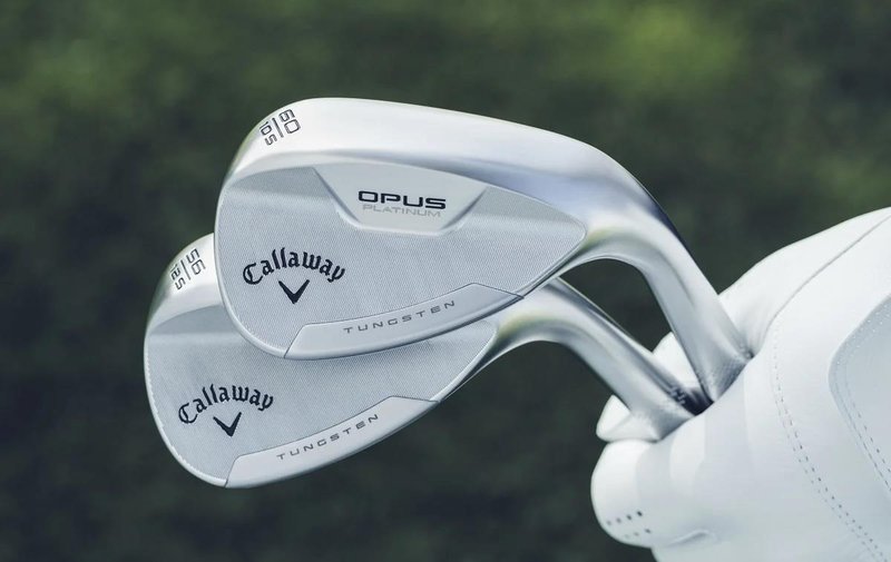 Callaway Opus Platinum Chrome wedge, staal