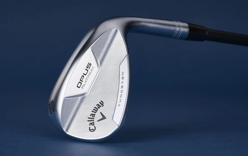 Callaway Opus Platinum Chrome wedge, staal