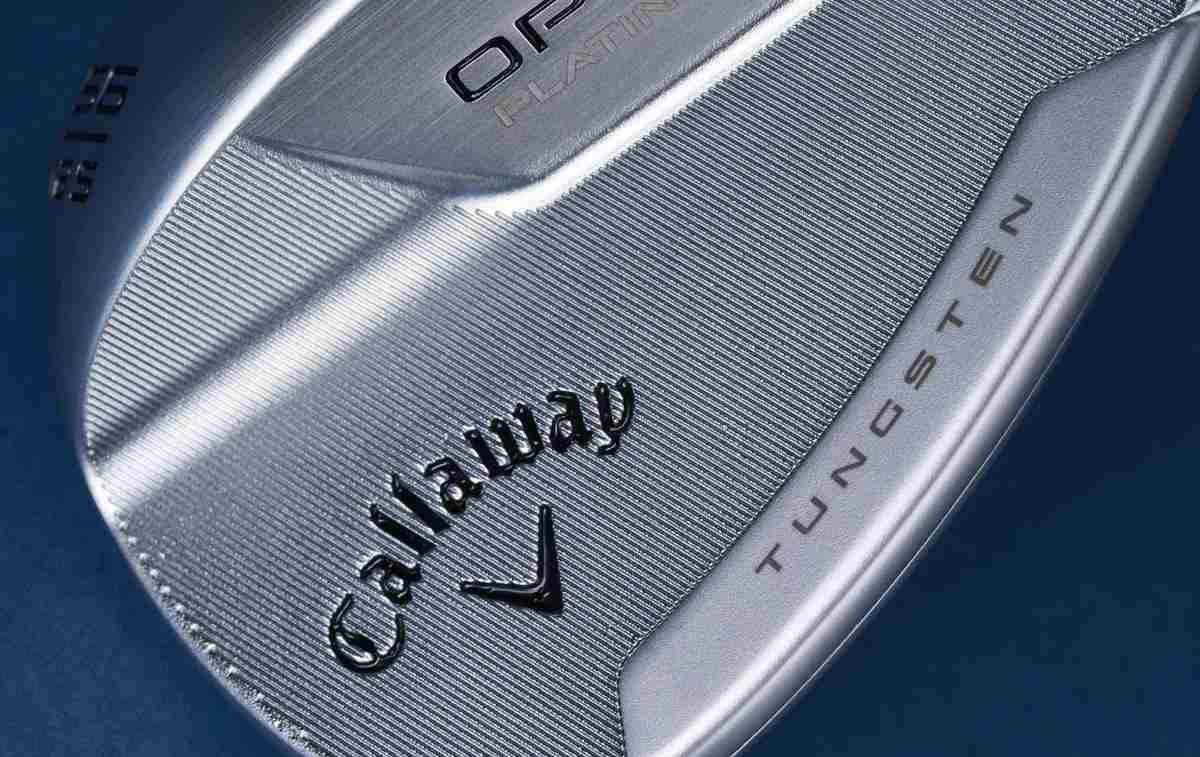 Callaway Opus Platinum Chrome wedge, staal