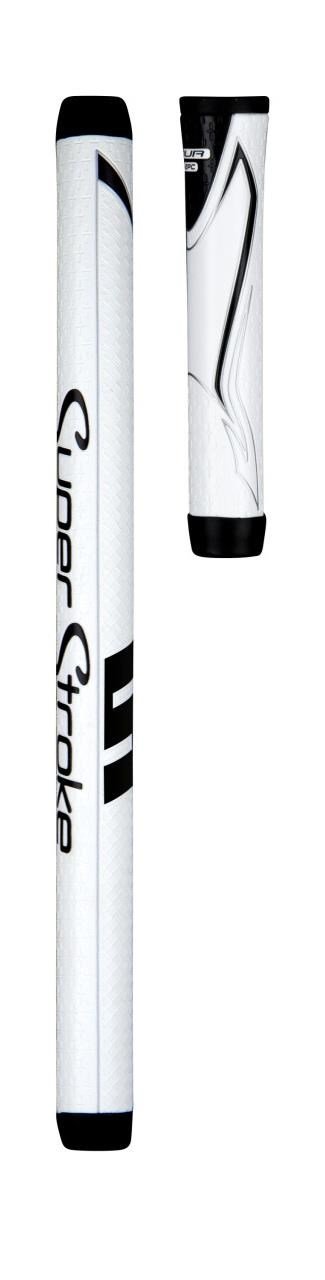 Super Stroke SuperStroke Zenergy Tour 1.0 putter grip, wit/zwart (2st)