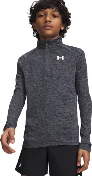 Under Armour Tech 2.0 1/2 Zip junior lichte sweater, grijs
