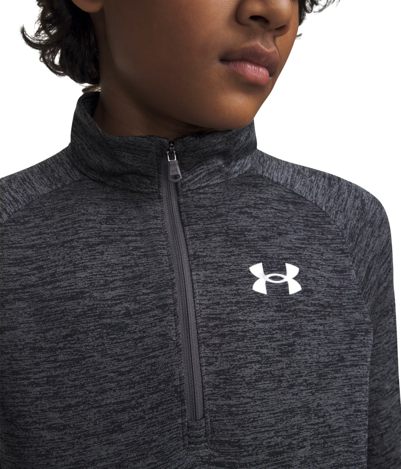 Under Armour Tech 2.0 1/2 Zip junior lichte sweater, grijs