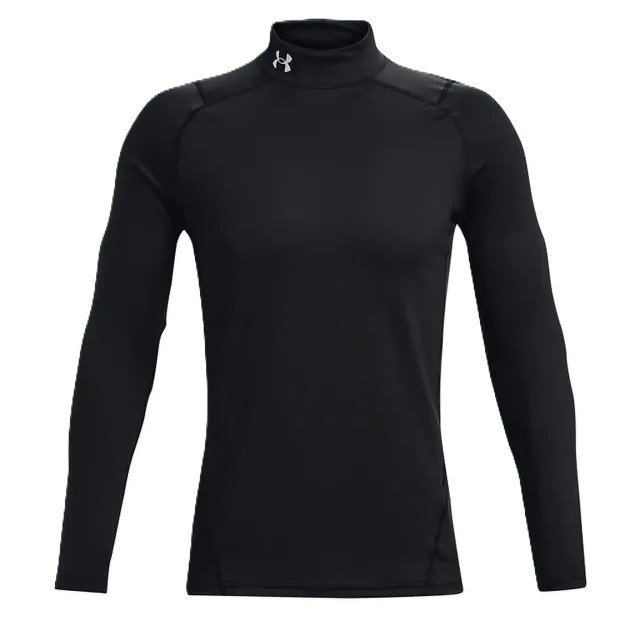 Under Armour CG Armour Fitted Mock heren T-shirt, zwart