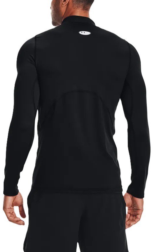Under Armour CG Armour Fitted Mock heren T-shirt, zwart