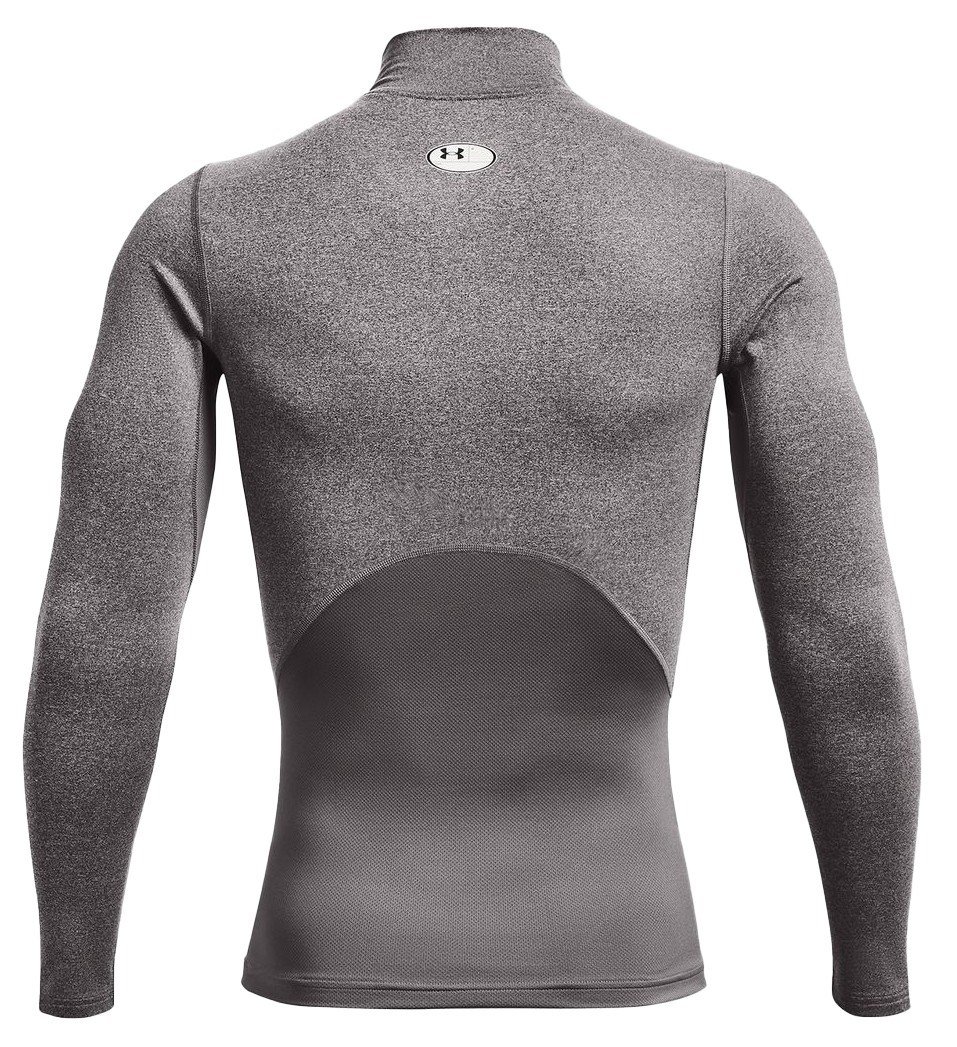 Under Armour CG Armour Fitted Mock heren T-shirt, grijs