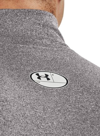 Under Armour CG Armour Fitted Mock heren T-shirt, grijs