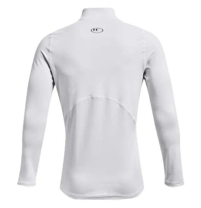 Under Armour CG Armour Fitted Mock heren T-shirt, wit