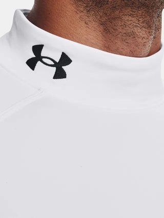 Under Armour CG Armour Fitted Mock heren T-shirt, wit