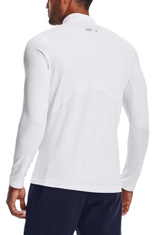 Under Armour CG Armour Fitted Mock heren T-shirt, wit