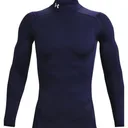 Under Armour ColdGear® Compression Mock heren top, blauw