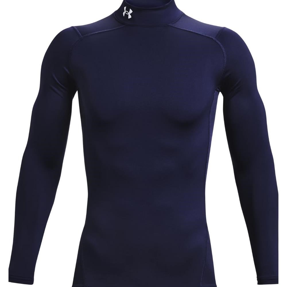 Under Armour ColdGear® Compression Mock heren top, blauw