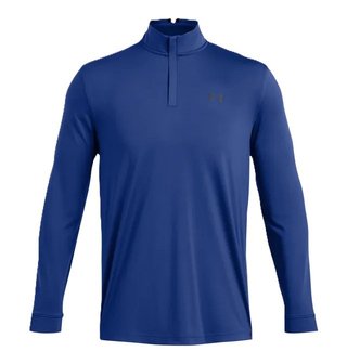 Under Armour Playoff 1/4 Zip heren sweater, tech blue/black