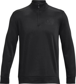 Under Armour Fleece 1/4 Zip heren sweatshirt, zwart