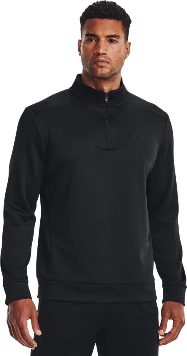 Under Armour Fleece 1/4 Zip heren sweatshirt, zwart