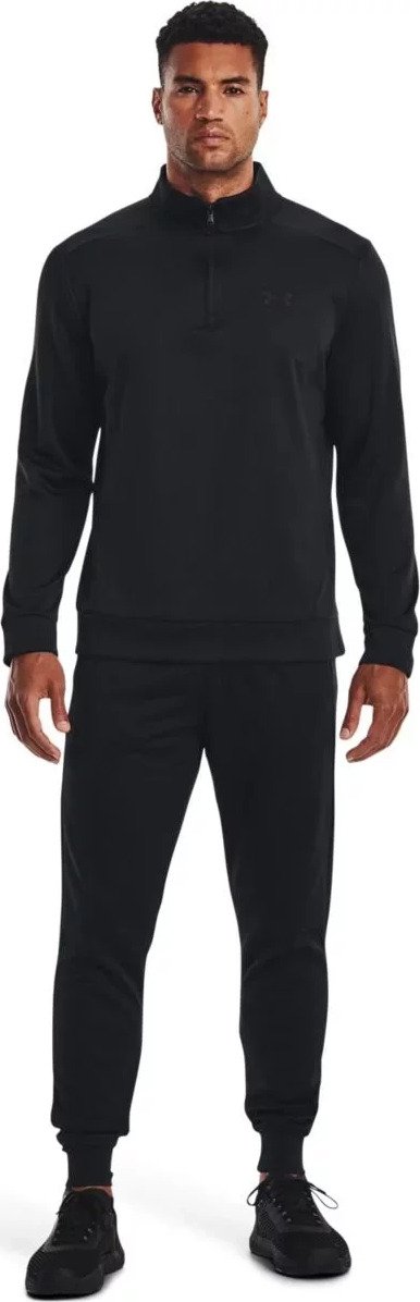 Under Armour Fleece 1/4 Zip heren sweatshirt, zwart