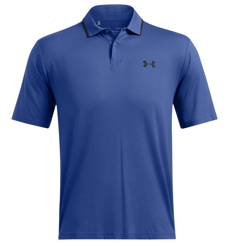 Under Armour Iso-Chill Polo heren polo, tech blue/black