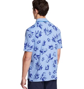 Under Armour Iso-Chill Edge heren polo, horizon blue/tech blue