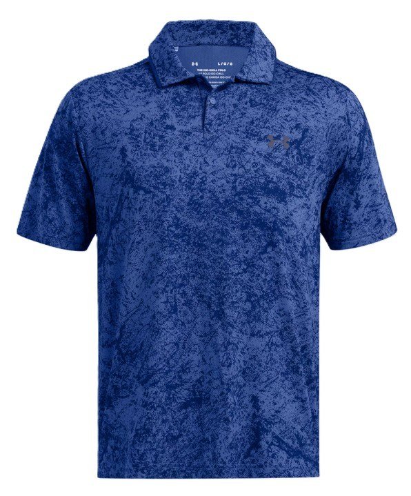 Under Armour Iso-Chill Verge heren polo, tech blue/midnight navy