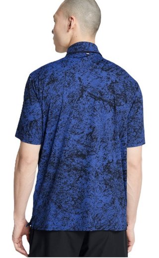 Under Armour Iso-Chill Verge heren polo, tech blue/midnight navy